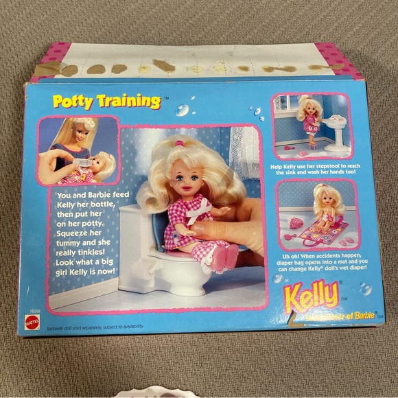 Potty Training Kelly Vintage Barbie Sister Set Incomplete - Picture 4 of 8